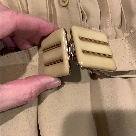 Vintage 1970’s PSZ Pleated Belted Dress - Picture 6 of 12